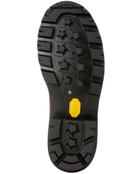 Image #6 - Ariat Men's Powerline H2O Work Boots - Soft Toe, Brown, hi-res