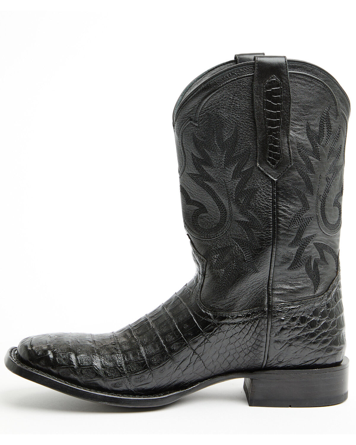 Image #3 - Cody James Black 1978® Men's The Hayward Exotic Caiman Belly Western Boots - Broad Square Toe, Black, hi-res