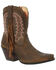Image #1 - Durango Women's Crush Fashion Booties - Snip Toe, Pecan, hi-res