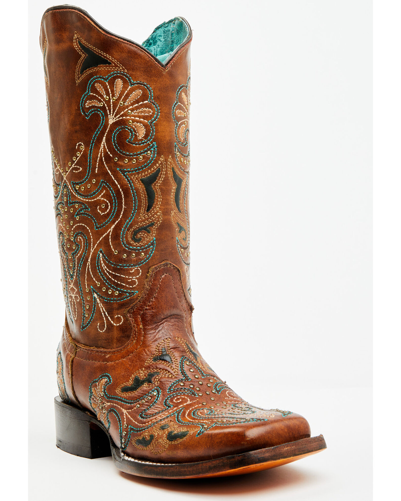 Womens embroidered sale cowboy boots