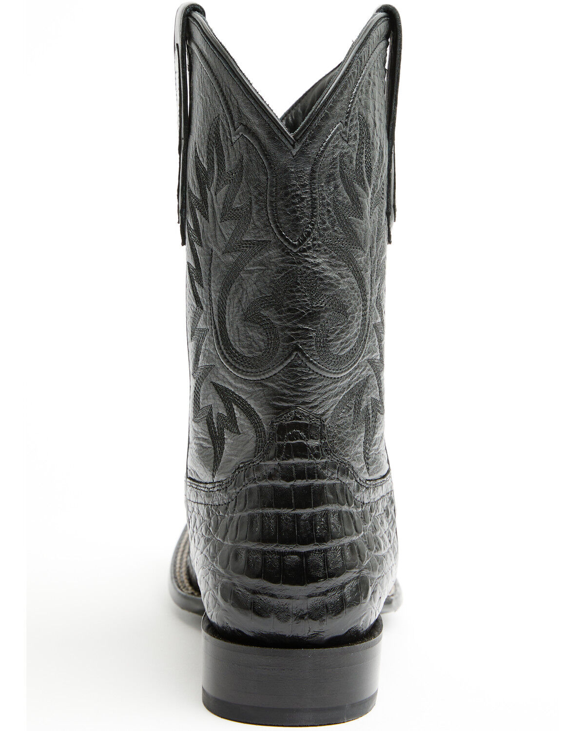 Image #5 - Cody James Black 1978® Men's The Hayward Exotic Caiman Western Boots - Broad Square Toe, Black, hi-res