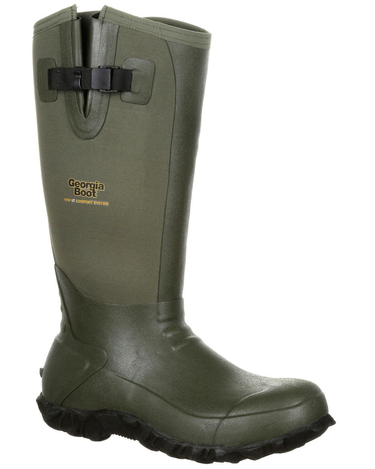 Image #1 - Georgia Boot Men's Waterproof Rubber Boots - Round Toe, , hi-res