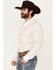 Image #2 - Wrangler X Cody Johnson Men's Paisley Print Long Sleeve Button-Down Western Shirt, Pink, hi-res