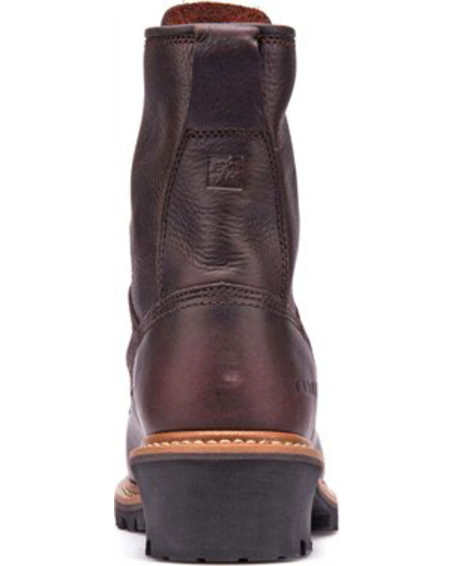 Image #6 - Carolina Men's Logger Boots - Soft Toe, Brown, hi-res