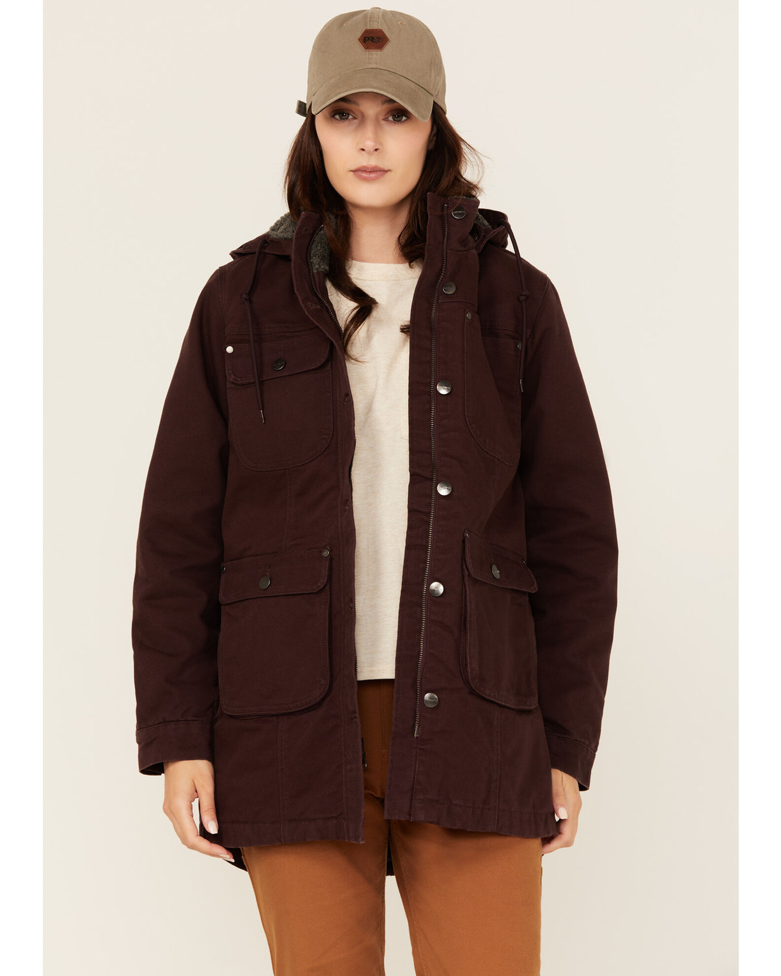 Carhartt Women s Loose Fit Wash Duck Coat Country Outfitter
