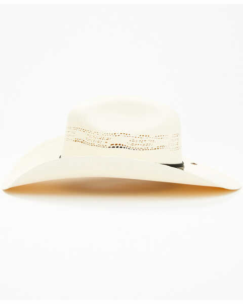 Image #3 - Peter Grimm Straw Cowboy Hat, White, hi-res