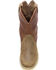 Lucchese Men's Comanche Western Boots - Round Toe, Brown, hi-res