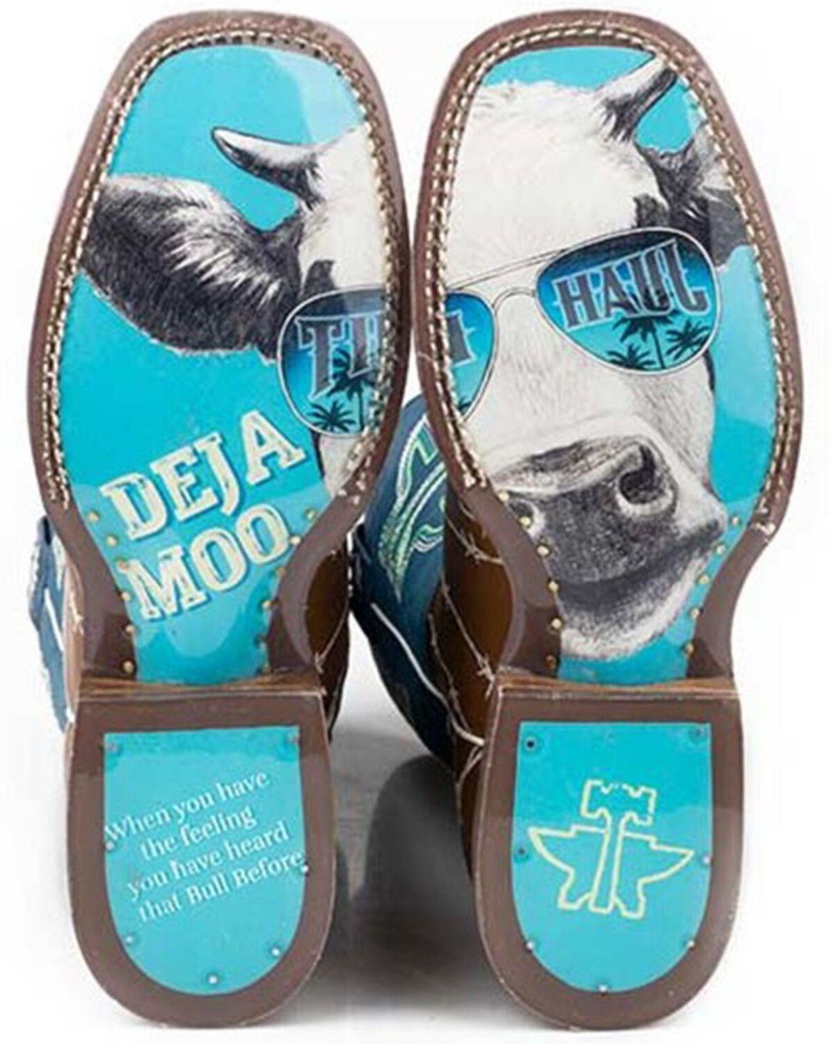 Image #2 - Tin Haul Women's Hands Off Western Boots - Broad Square Toe, , hi-res