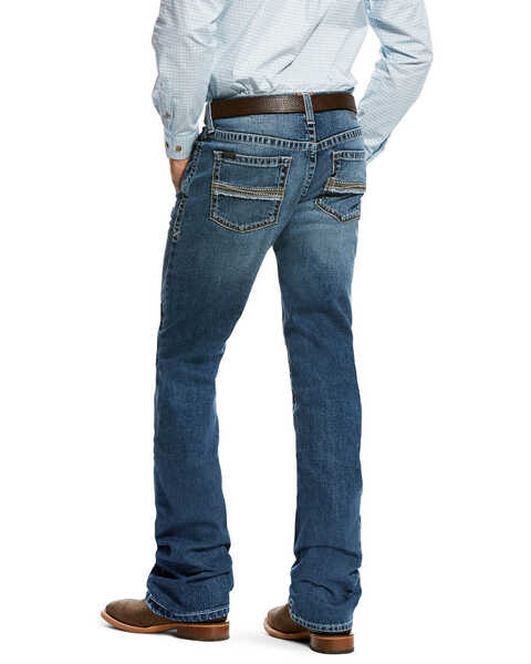 Ariat Men's M2 Fargo Relaxed Bootcut Jeans , Indigo, hi-res