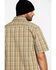 Image #5 - Ariat Men's Tan Plaid Rebar Made Tough Short Sleeve Work Shirt, Beige/khaki, hi-res