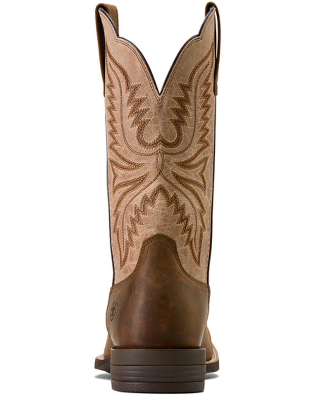 Image #3 - Ariat Men's Brush Creek Performance Western Boots - Broad Square Toe, Tan, hi-res