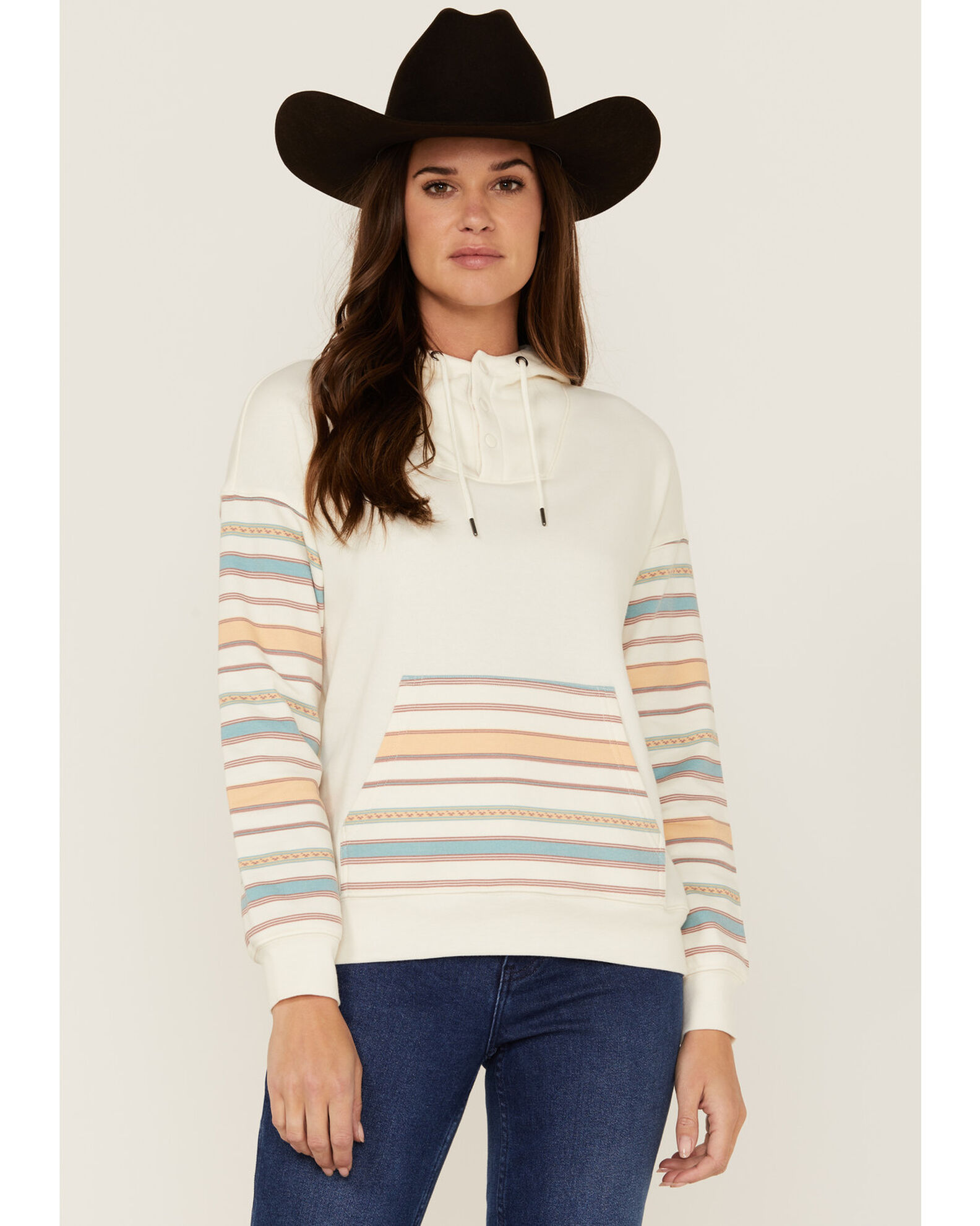 Serape pullover on sale hoodie
