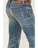 Image #4 - Moonshine Spirit Men's Twister Medium Wash Slim Straight Stretch Denim Jeans, Medium Wash, hi-res