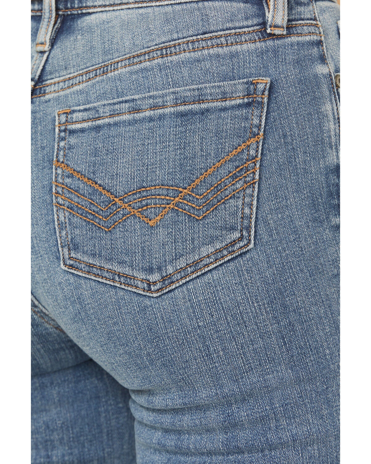 Image #5 - Idyllwind Women's Arbor Medium Wash Legend High Rise Bootcut Super Stretch Denim Jeans, Medium Wash, hi-res