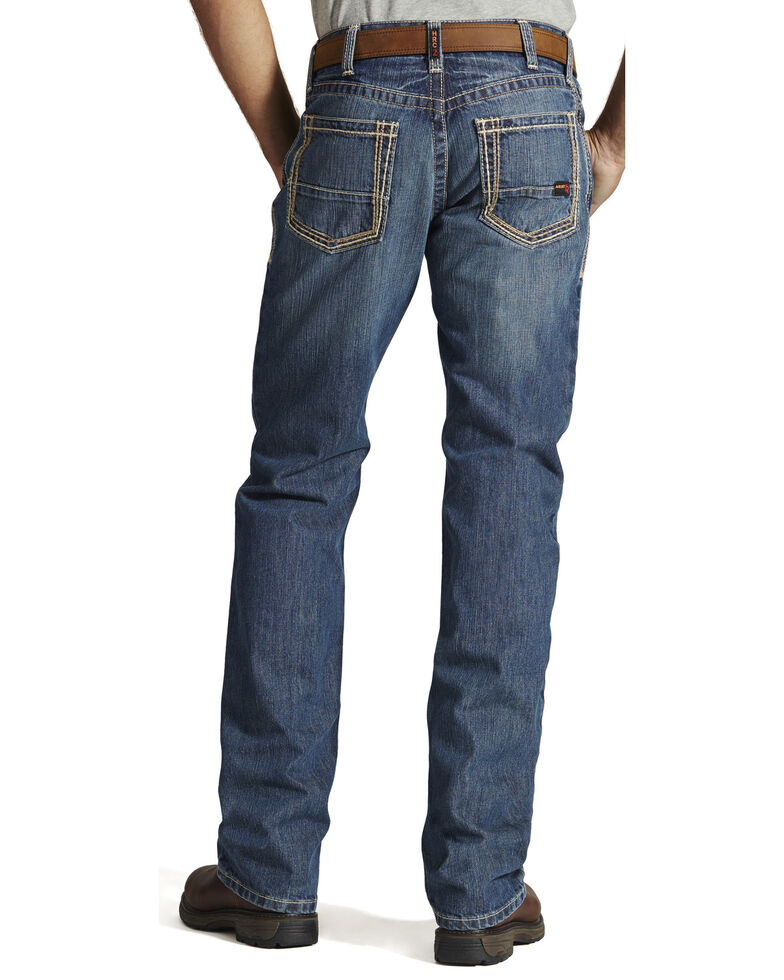 Ariat Men's Flame Resistant M4 Clay Low-Rise Bootcut Work Jeans ...