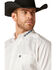Image #2 - Ariat Men's Team Logo Twill Long Sleeve Button-Down Western Shirt, White, hi-res
