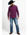Levi's Men's Red Mondy Plaid Long Sleeve Western Flannel Shirt , Red, hi-res
