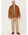 Image #3 - Hawx Men's Ellis Weathered Duck CPO Snap Work Shirt Jacket, , hi-res