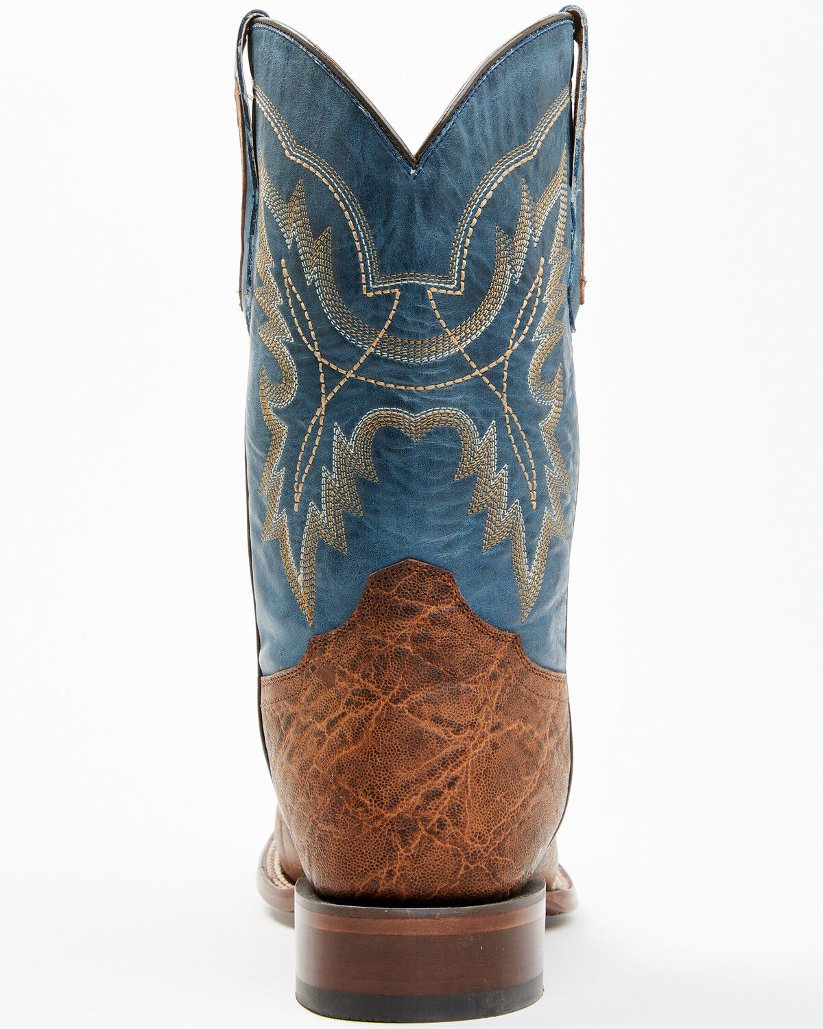 Image #5 - Cody James Men's Elephant Print Western Boots - Broad Square Toe, Brown, hi-res