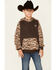 Image #1 - Ariat Boys' Patriot Desert Camo Hooded Sweatshirt, Brown, hi-res