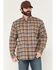Image #1 - Ariat Men's Rebar Flannel Durastretch Long Sleeve Button-Down Stretch Work Shirt, Beige, hi-res