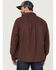 Image #4 - Brothers and Sons Men's Small Check Plaid Long Sleeve Button-Down Western Shirt, Red, hi-res