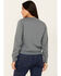 Image #4 - Dickies Women's Heavyweight Wordmark Crew Neck Fleece Sweatshirt, Dark Grey, hi-res