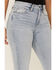 Image #2 - Idyllwind Women's Light Wash Mustang High Risin' Released Hem Flare Denim Jeans, Light Blue, hi-res