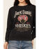 Image #3 - Jack Daniels Women's Sour Mash Crewneck Sweatshirt, Black, hi-res