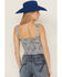 Image #4 - Levi's Women's Floral Print Denim Bustier, Multi, hi-res