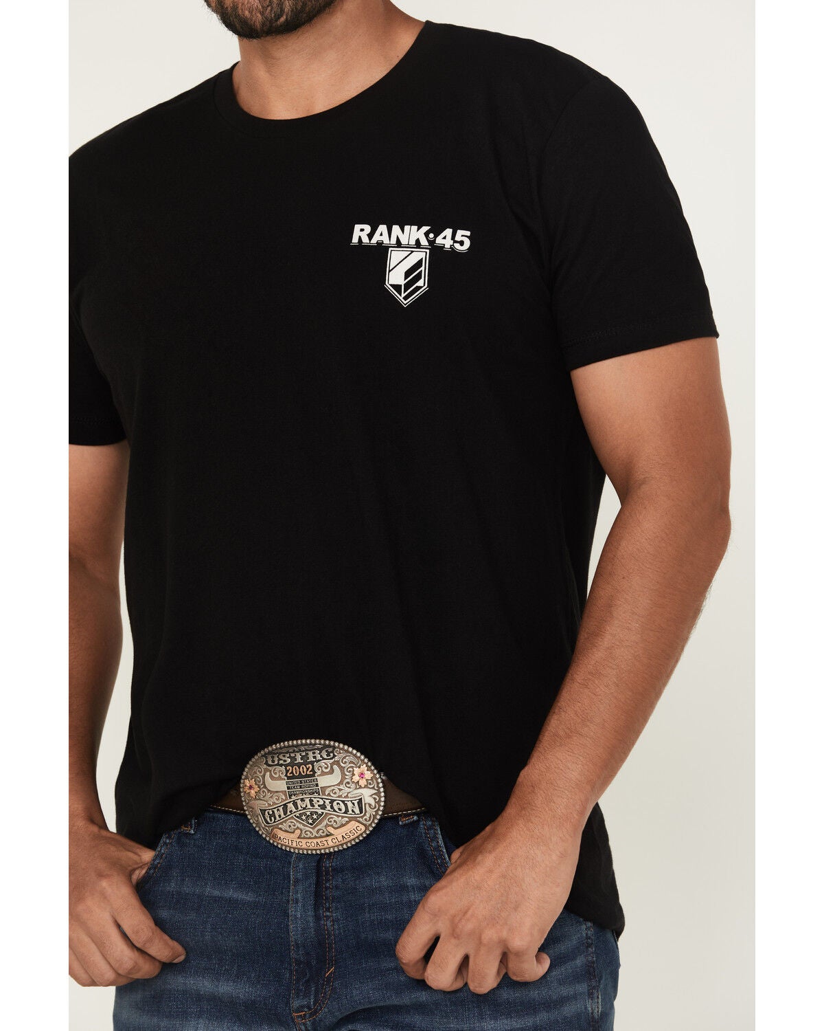 Image #4 - RANK 45&reg; Men's Carter American Flag Short Sleeve Graphic T-Shirt, Black, hi-res