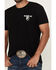 Image #4 - RANK 45&reg; Men's Carter American Flag Short Sleeve Graphic T-Shirt, Black, hi-res