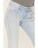Image #2 - Shyanne Women's Light Wash Low Rise Seamed Bootcut Jeans, Light Medium Wash, hi-res