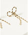 Image #2 - Shyanne Women's Bow Earrings, Gold, hi-res