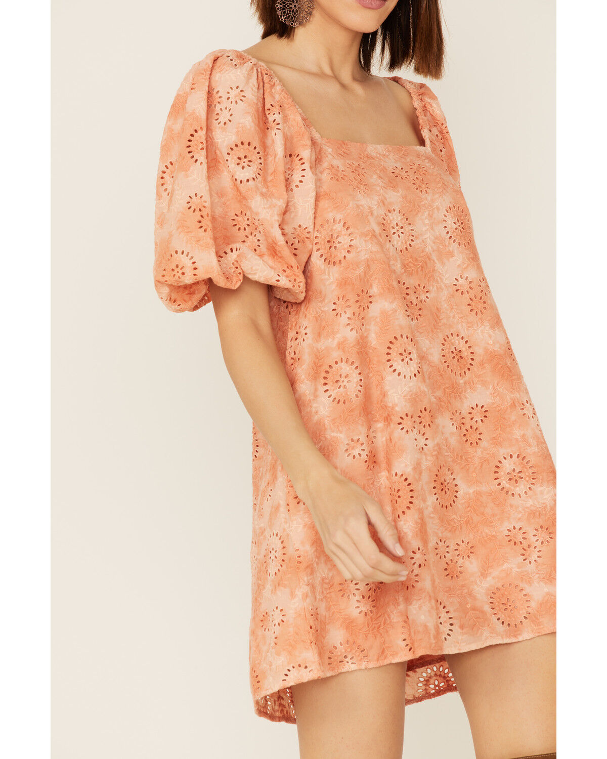 Image #3 - Jen's Pirate Booty Women's Ashbury Mini Dress, Peach, hi-res