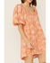 Image #3 - Jen's Pirate Booty Women's Ashbury Mini Dress, Peach, hi-res