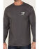 Image #3 - Cody James Men's FR Bandit Graphic Long Sleeve Work T-Shirt , Charcoal, hi-res