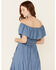 Image #4 - Flying Tomato Women's Off Shoulder Tulip Hem Maxi Dress, , hi-res