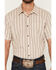 Image #3 - Gibson Trading Co Men's Canyon Striped Short Sleeve Button-Down Western Shirt, Tan, hi-res