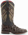 Image #2 - Ferrini Women's Bronco Western Boots - Square Toe, Chocolate, hi-res