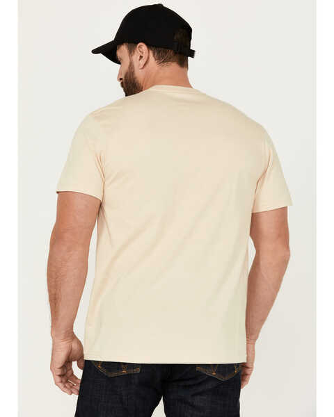 Image #4 - Brixton Men's Vinton Que Bueno Scorpion Short Sleeve Graphic T-Shirt , Cream, hi-res