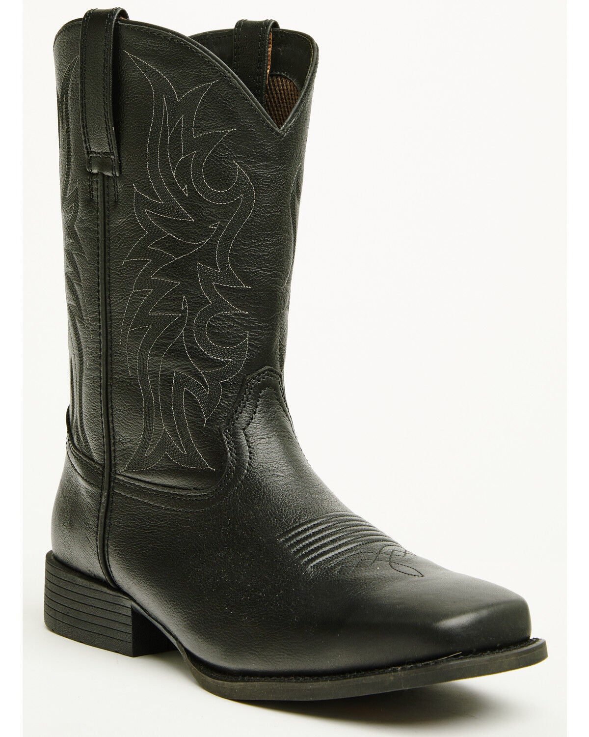 Cody James Cush Core&reg; Men's Kingpin Performance Western Boots - Broad Square Toe, Black, hi-res