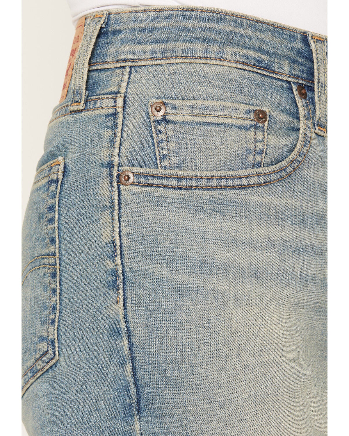 Image #2 - Levi's Women's 725 Light Wash High Rise Bootcut Stretch Denim Jeans, Light Wash, hi-res