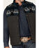 Image #3 - Cody James Men's Southwestern Print Yoke Wool Vest, Black, hi-res