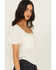 Image #2 - A.T.A.P Women's Tie Front Shirt, White, hi-res