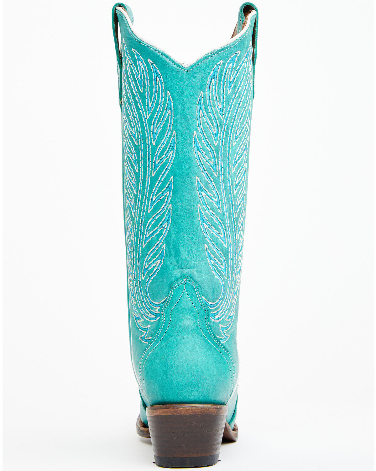 Image #5 - Circle G Women's Triad Western Boots - Snip Toe, Blue, hi-res