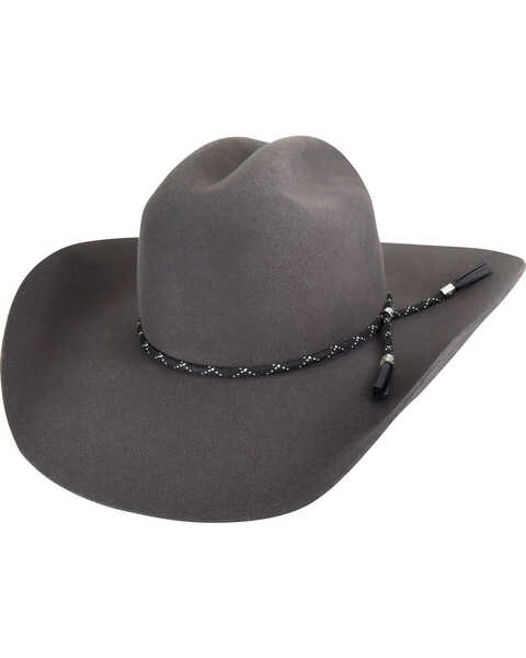 Bailey Men's Steel Western Zippo Cowboy Hat , Steel, hi-res