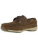 Image #2 - Rockport Works Sailing Club Boat Shoes - Steel Toe, Brown, hi-res