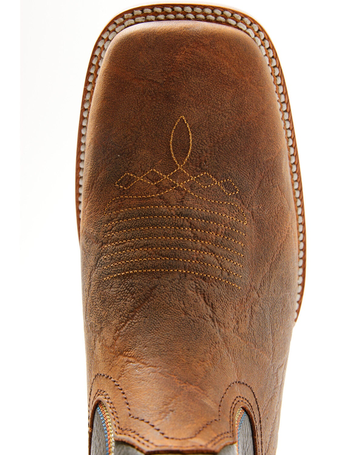 Image #6 - Cody James Cush Core&reg; Men's Tracker Western Boots - Broad Square Toe, Blue, hi-res