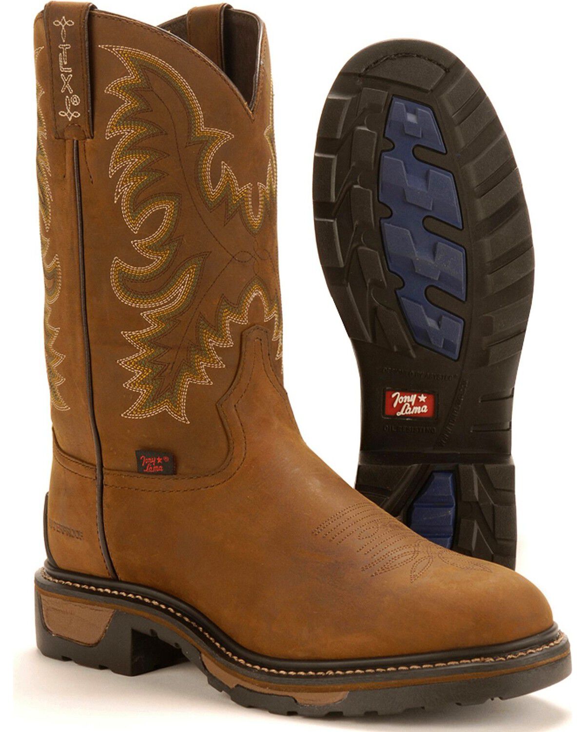tony lama waterproof work boots